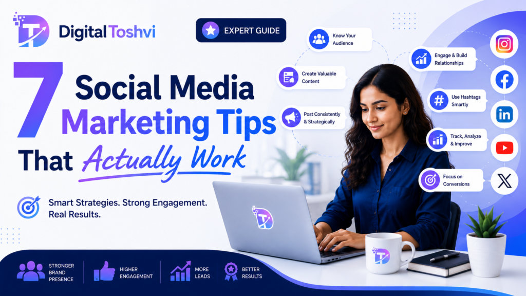 Social media marketing Tips.